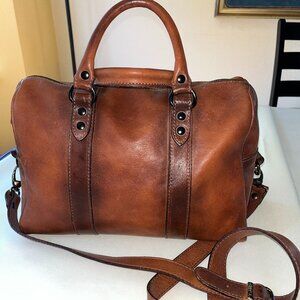 Leather Satchel Made in Italy
